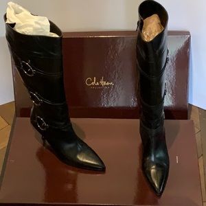 Cole Haan Tall Black Boots